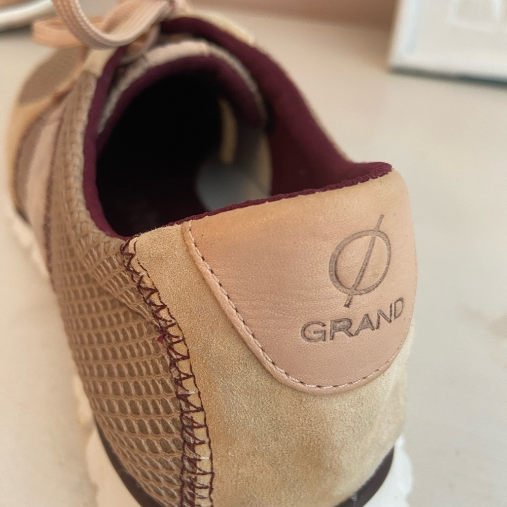 Cole Haan ZeroGrand Women's Tan Sneakers Tennis Shoes 8.5 - Picture 7 of 10